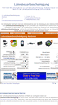 Mobile Screenshot of lohnsteuerbescheinigung.org